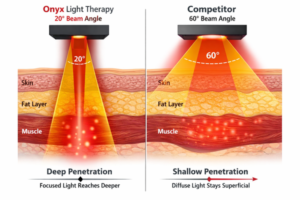 Why Beam Angle and Light Delivery Matter in Red Light & Near-Infrared Therapy